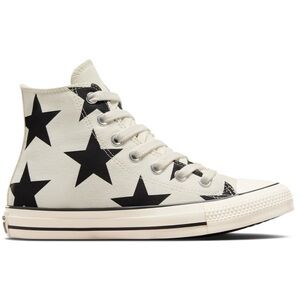 Converse Chuck Taylor All Star High Large Stars Black Egret Off White size 8.5